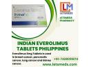 Buy Indian Everolimus 10mg Tablets Online Cost Philippines, Malaysia, Dubai